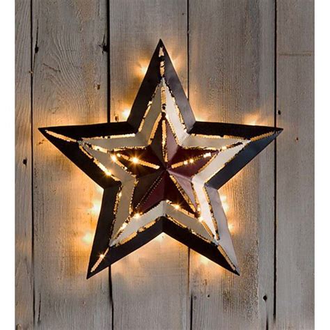 large outdoor metal star decor